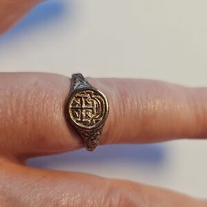 Atocha Silver Ring.  Size 8.